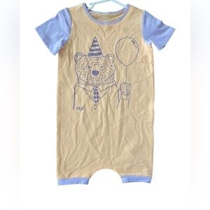 Rags to Raches Party Bear Rags Romper